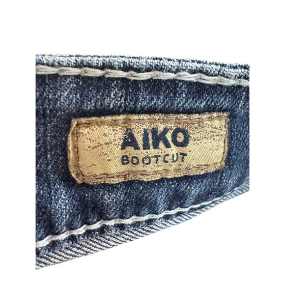 Silver Jeans Aiko Bootcut Womens Jeans W28 L35 Dark Wash Denim 5-Pocket Design - Picture 5 of 7